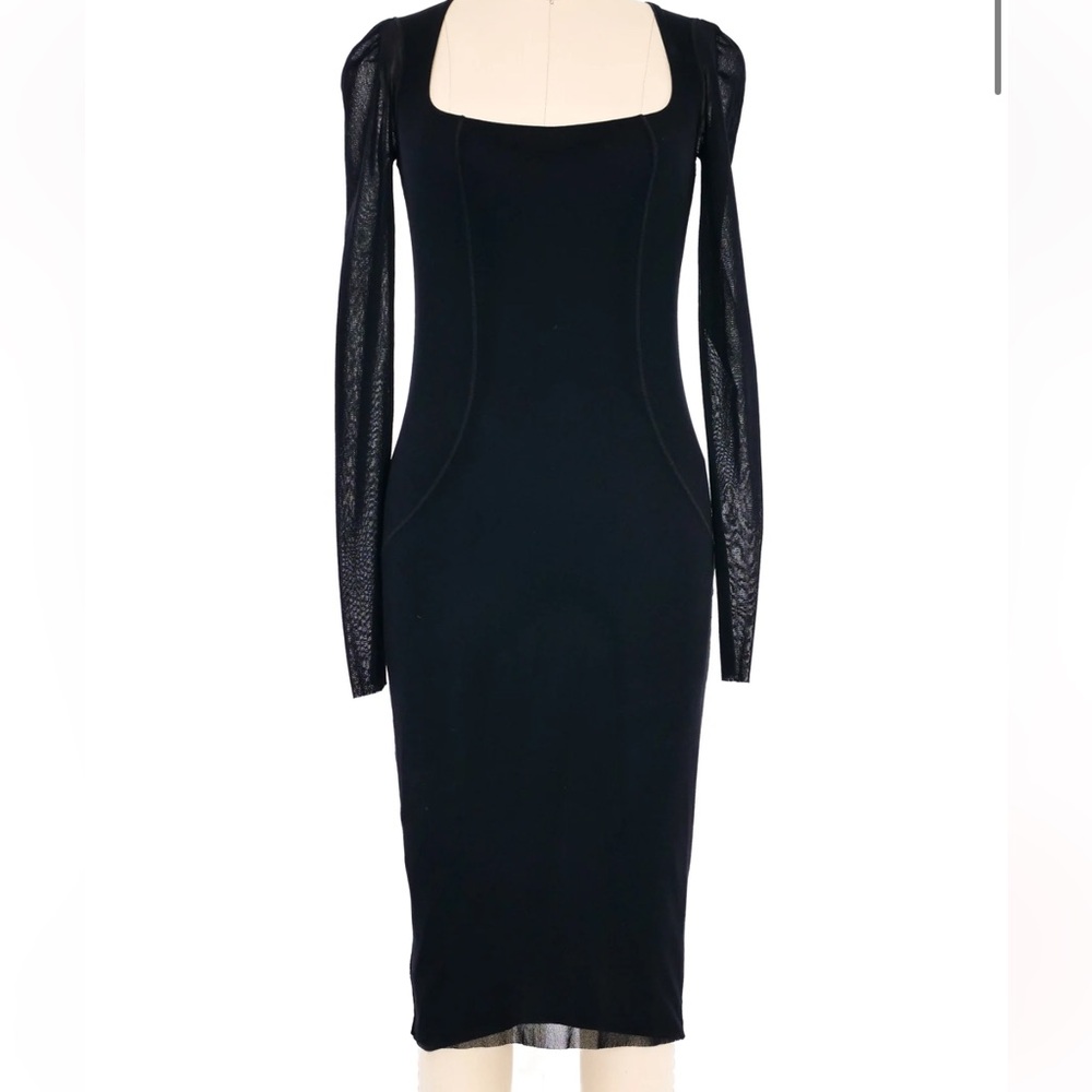Fuzzi Mesh Black dress size Small